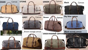 Canvas Holdall Duffel, 7 of 12