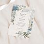 Dusty Blue Wedding Invitations, thumbnail 1 of 4