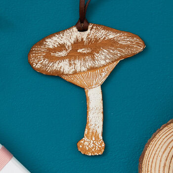 Brown Mushroom Keepsake Decoration Gift, 2 of 4