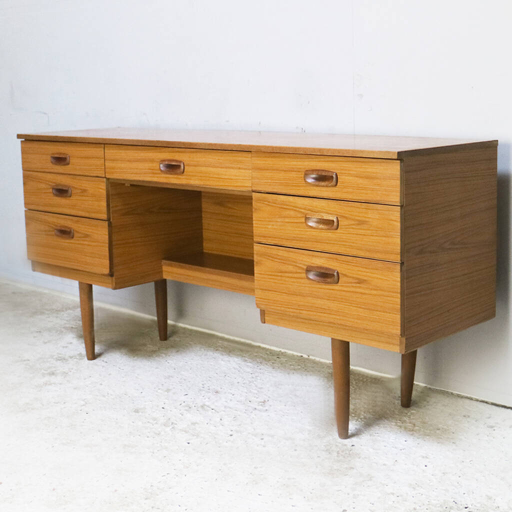 1970 S Mid Century Formica Desk By Europa Furniture By Proper