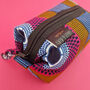 African Print Cosmetic Make Up Bag | Bukayo Print, thumbnail 4 of 5