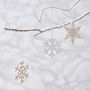 Arctic Snowflake Decorations, thumbnail 8 of 8