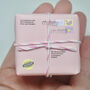 Personalised Tiny Parcel, Greetings Card And Cat Gift, thumbnail 2 of 8