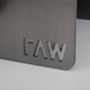 Contemporary Raw Steel Flat Pack Fire Pit, thumbnail 4 of 5