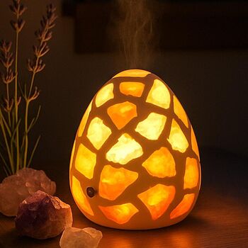 Selenite Sculpture Light, A Calming Crystal Gift, 2 of 12