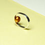 'Beautifully Simple' Handmade Pearl Silver Ring, thumbnail 5 of 9