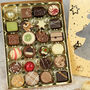 Gold Christmas Tree 24 Luxury Belgian Chocolate Box Selection. The Perfect Festive Gift, thumbnail 3 of 3