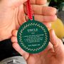 Personalised Definition Of Uncle Christmas Bauble, thumbnail 1 of 2