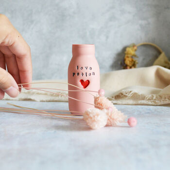 Small Love Potion Bottle With Red Heart, 3 of 8