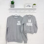 Big Dude Lil Dude Father And Son Sweatshirts, thumbnail 1 of 3