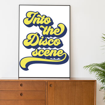 'Into The Disco Scene' Print, 2 of 5