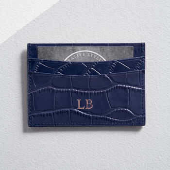 Personalised Leather Card Holder, 3 of 3
