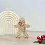 Brown Christmas Gingerbread Candle Ans Christmas Decor, thumbnail 7 of 11