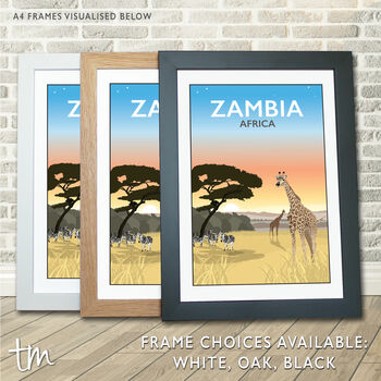 Zambia Safari, Africa Print, 2 of 5