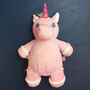 Personalised New Baby Unicorn Soft Toy, thumbnail 3 of 7