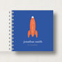 Personalised Kid's Space Rocket Small Notebook, thumbnail 1 of 9