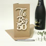 Personalised Big 50 Birthday Card, thumbnail 6 of 9