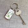 Crazy Plant Lady Keyring | House Plant Keychain, thumbnail 5 of 5