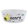 Personalised Digger Plastic Bowl, thumbnail 2 of 4