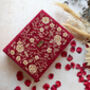 Anaya Bangle Box Maroon Velvet, thumbnail 1 of 7