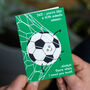 Cute Football Father's Day Card, thumbnail 2 of 4