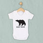 New Baby 'Baby Bear' Onesie, thumbnail 1 of 4