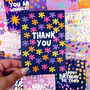Colourful 'Thank You' Flower Card, thumbnail 6 of 6