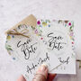 'Flower Press' Save The Date Cards, thumbnail 2 of 2