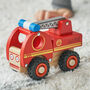 Personalised Wooden Toy Fire Engine, thumbnail 1 of 3
