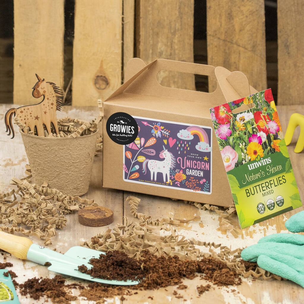 Unicorns Garden Seed Kit: Grow Your Own, Kids Party Bag, 1 of 8