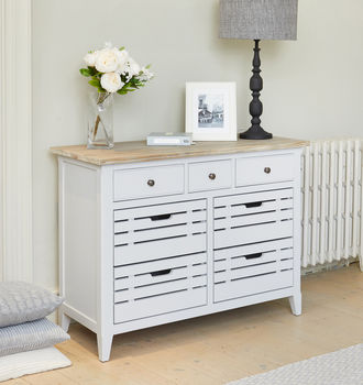Ridley Grey Four Drawer Sideboard Servery, 4 of 7