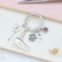 Dog Groomer Personalised Keyring Pet Grooming Gift, thumbnail 3 of 11