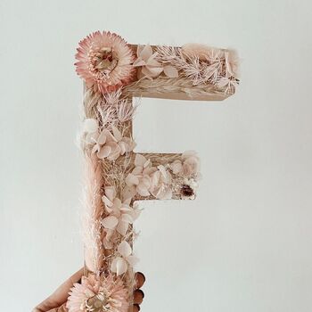 Dried Flower Letter, 5 of 6