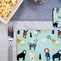 Monkeys Personalised Placemat, thumbnail 4 of 6
