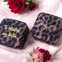 Personalised Leopard Print Jewellery Box, thumbnail 1 of 2