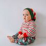 Organic Striped Baby And Child Long Sleeved Top, thumbnail 1 of 2