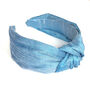 Pure Silk Knotted Headbands, thumbnail 7 of 7