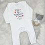 Our First Mother's Day Personalised Babygrow, thumbnail 2 of 3