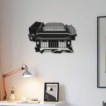 Liverpool Anfield Stadium Wood Wall Art, 9 of 10