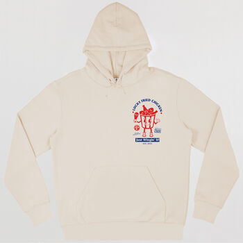 Lucky Fried Chicken Graphic Hoodie, 5 of 6