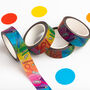 Rainbow Stationery Washi Tape, thumbnail 3 of 4