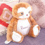 Personalised Sloth Childrens Soft Toy, thumbnail 3 of 10