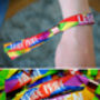 Lesbihen Bride Pride Gay/Lesbian Hen Party Wristbands, thumbnail 9 of 12
