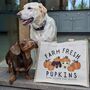 Personalised Farm Fresh Pumpkin Jute Tote Bag, thumbnail 3 of 12