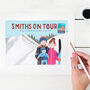 Hand Painted Family Postcard Illustration, thumbnail 2 of 3