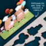 Personalised Capybara Birthday Pop Out Card, thumbnail 4 of 5