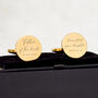 Father Of The Bride Cufflinks Gift From Daughter, thumbnail 7 of 7