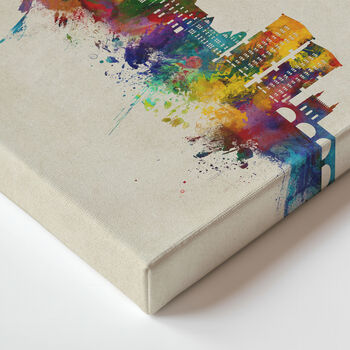 Wakefield Skyline Cityscape Art Print, 11 of 12