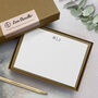 Couples Monogram Stationery, Personalised Thank You Notes, thumbnail 1 of 7