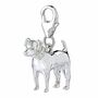 Jack Russell Sterling Silver Charm, thumbnail 3 of 7